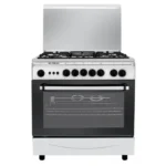 فرن غاز فريش 5 عيون - 55*80 سم - أمان كامل - ستيل FSC8055