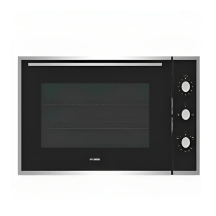 فرن غاز بلت ان هيونداي 90 سم - أمان كامل - أسود HY-GH100 فرن غاز بلت ان