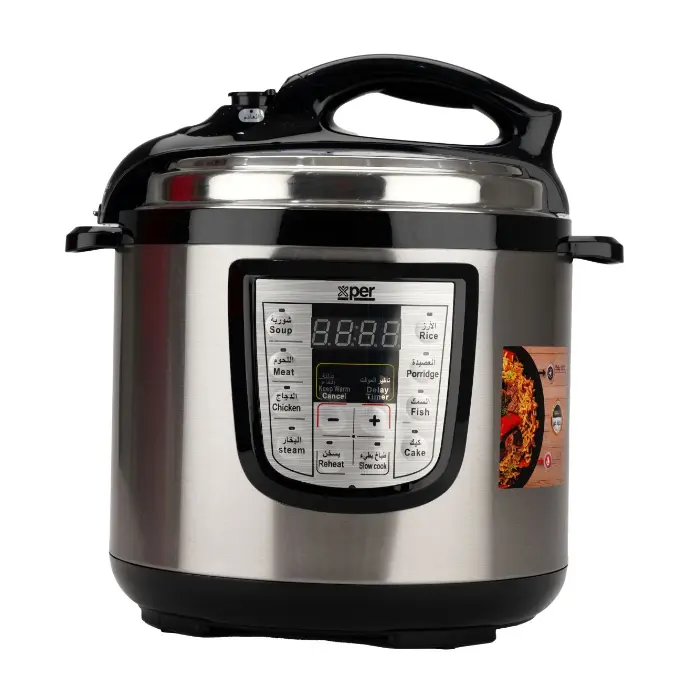 قدر ضغط كهربائي اكسبير 6 لتر - 1000 وات XPC-1100-206L قدر ضغط كهربائي