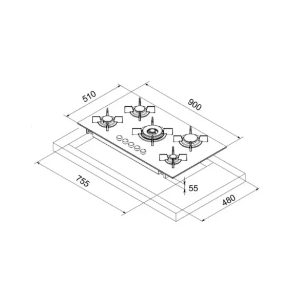 مسطح غاز بلت ان ماستر جاز