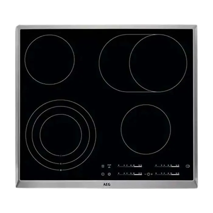 مسطح كهرباء بلت ان ايه اي جي سيراميك 60 سم - أسود Hk654070xb مسطح كهرباء بلت ان