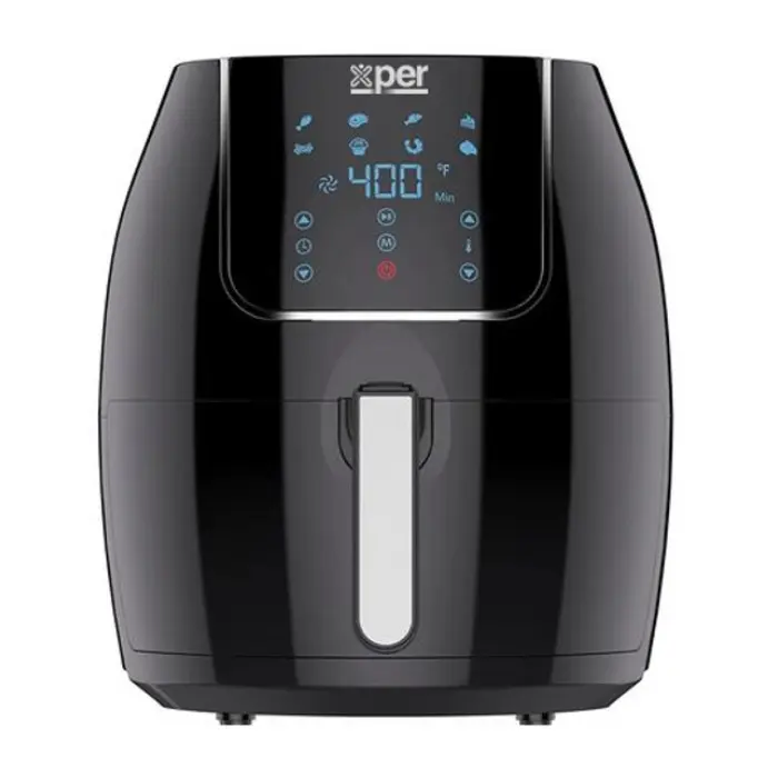 مقلاة بدون زيت اكسبير 5 لتر 1700 وات 8برامج ديجيتال XPAF-800B مقلاة بدون زيت