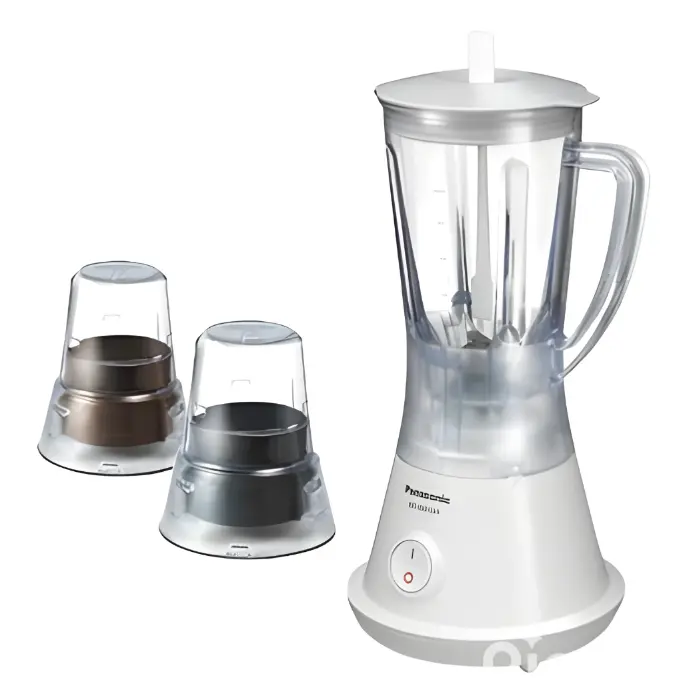 خلاط عصير باناسونيك الكهربائي مع 2 مطحنة - 400 وات - 1 لتر MXGM1021 خلاط عصير باناسونيك