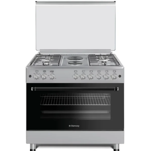 فرن غاز وكهرباء