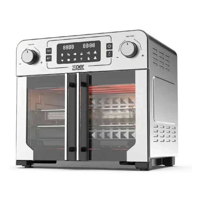 قلاية هوائية اكسبير وفرن 1700 وات 23 لتر - ستيل XPAO-9050S قلاية هوائية اكسبير