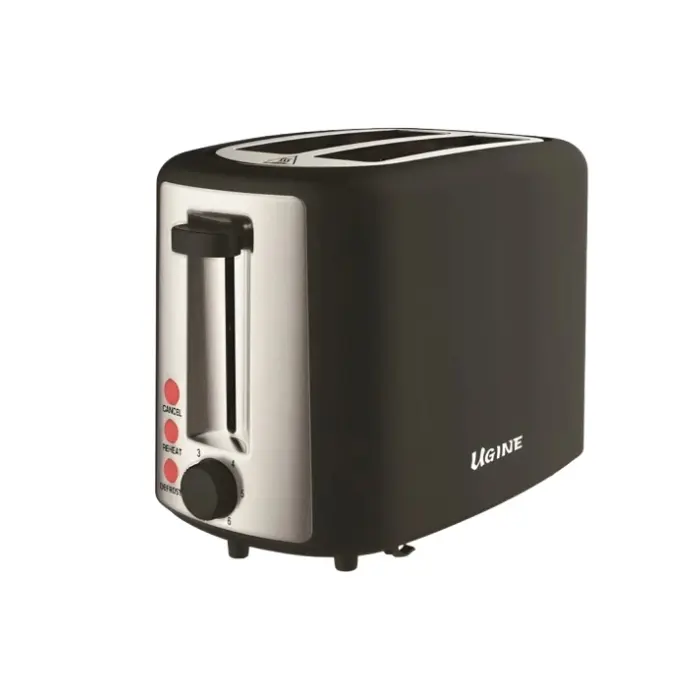 سخانة الخبز يوجين 920 وات - شريحتين - أسود USAT2S سخانة الخبز