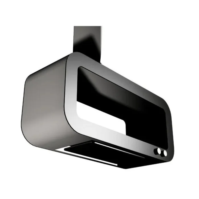 شفاط مطبخ البا 90 سم-أسود - إيطالى AS CYLINDER ISLAND 90-1000 شفاط مطبخ