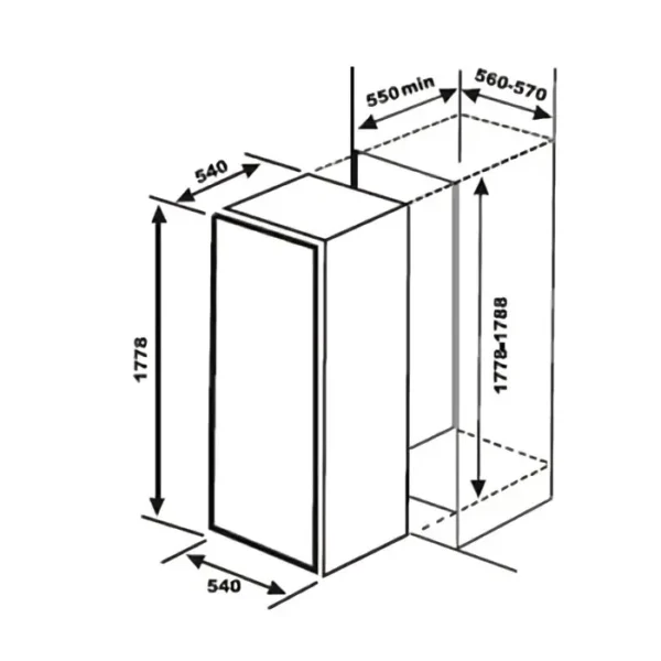 فريزر عمودي