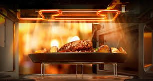 فرن غاز وكهرباء