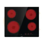سطح فرن كهربائي جورينييه بلت ان 60 سم – 4 عيون سيراميك – أسود ECT641BSC