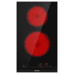 بوتاجاز مسطح بالكهرباء جورينييه بلت ان 30 سم – 2 شعلة – أسود ECT321BCSC